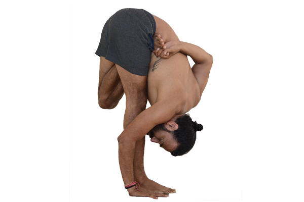 Ardha-Baddha-Padmottanasana