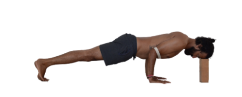 Shwetyoga - Chaturanga Dandasana or Four-Limbed Staff Pose, also known as  Low Plank, is an asana in modern yoga as exercise and in some forms of  Surya Namaskar, in which a straight