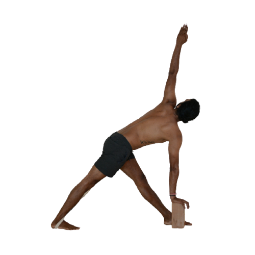 Parivrtta Trikonaasana | Revolved Triangle Pose - Devvrat Yoga Sangha