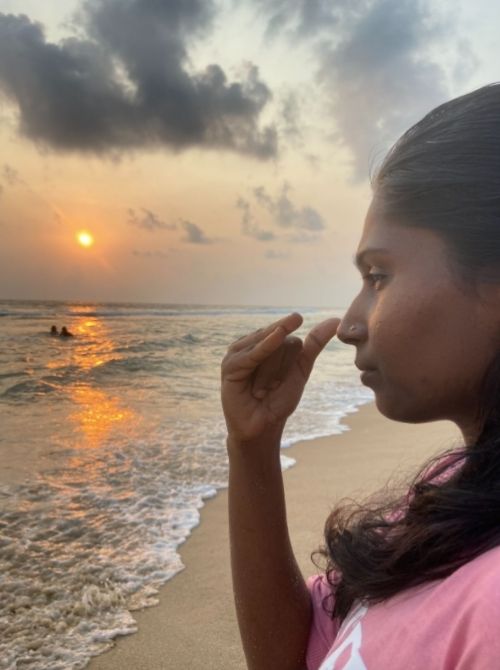 Alternate Nostril Breathing yoga pose