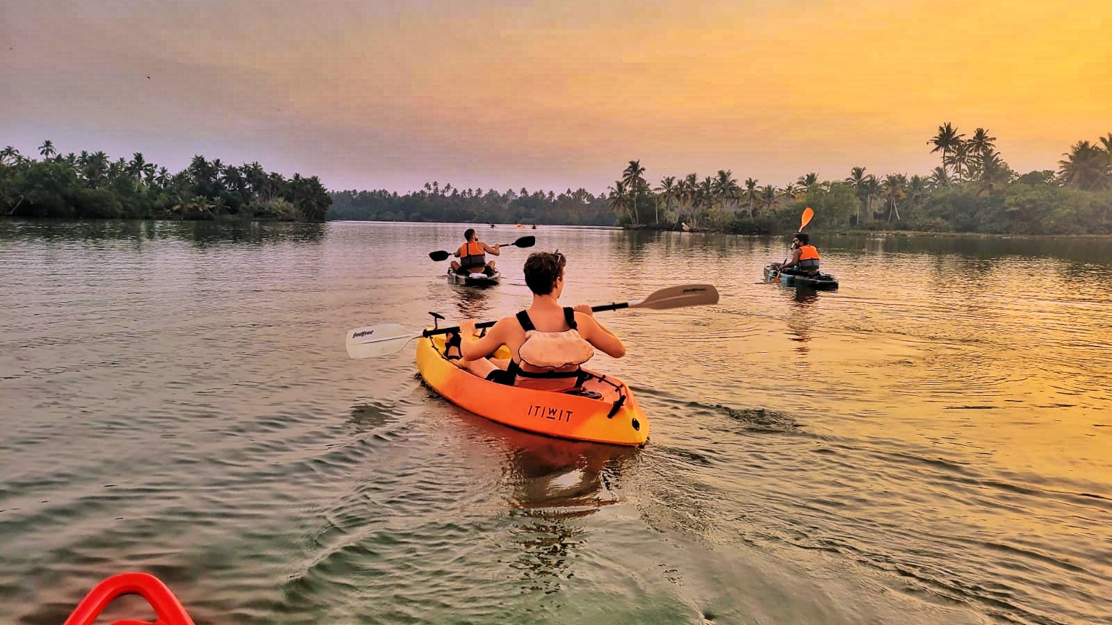 Kayaking Varkala