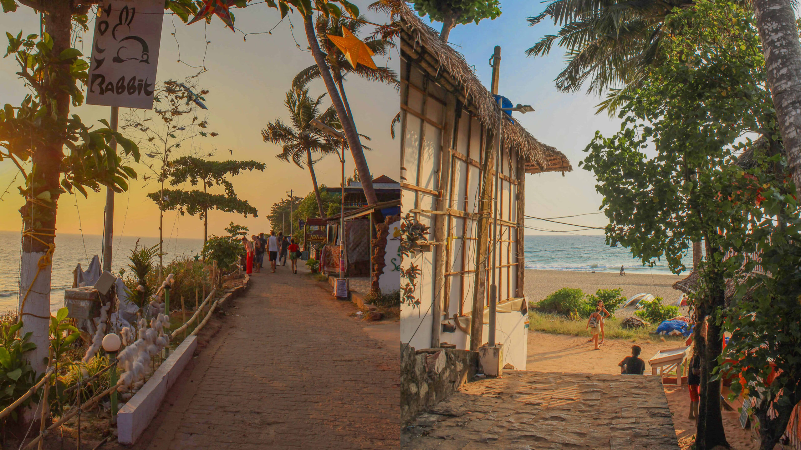 Varkala Beach and Cliff