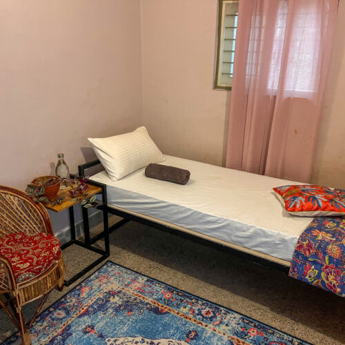 Private Room with Share Washroom - 300Hour-TTC-Devvrat-Yoga-Sangh-Varkala-Kerala