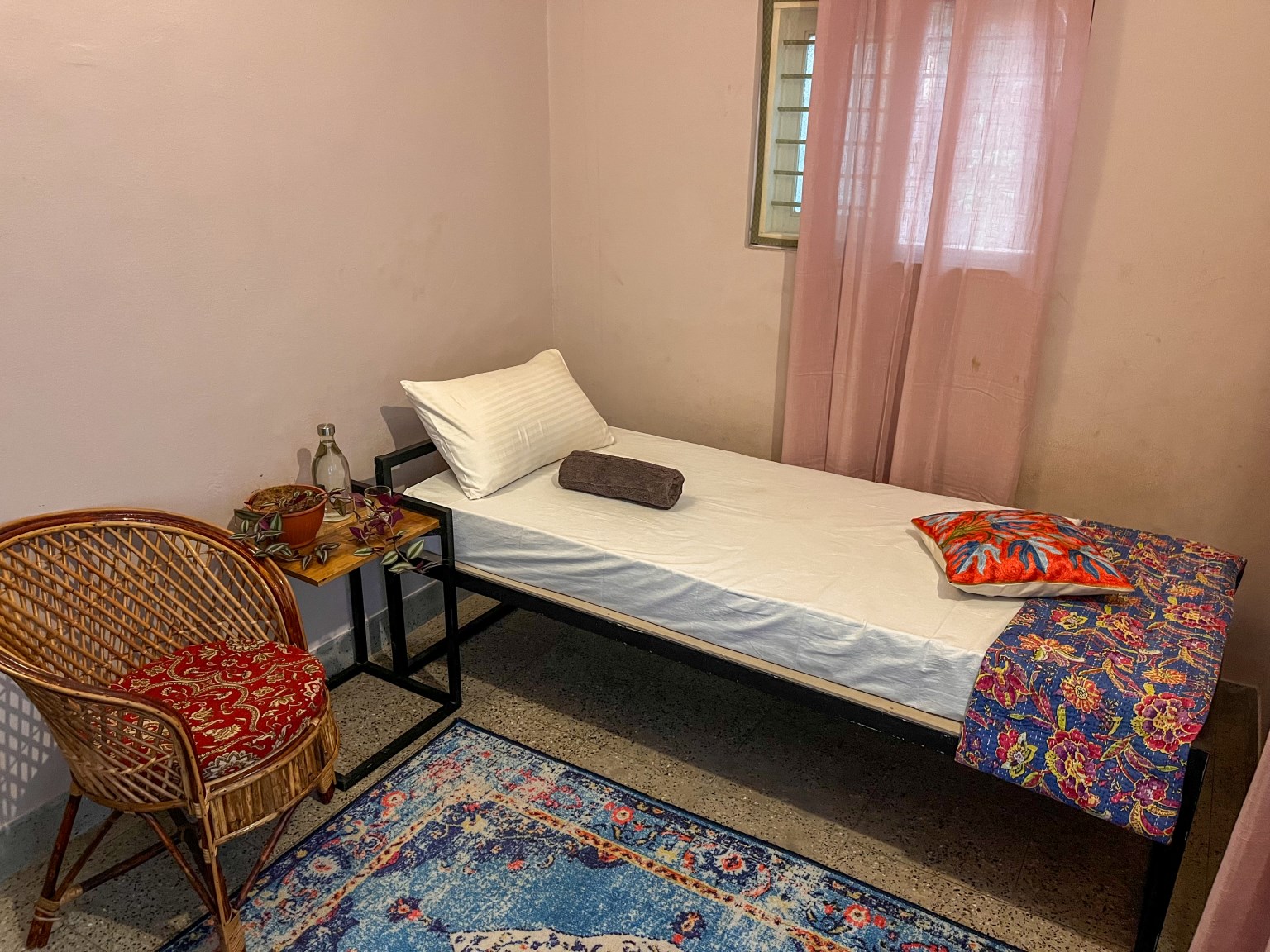 Private Room with Share Washroom - 300Hour-TTC-Devvrat-Yoga-Sangh-Varkala-Kerala