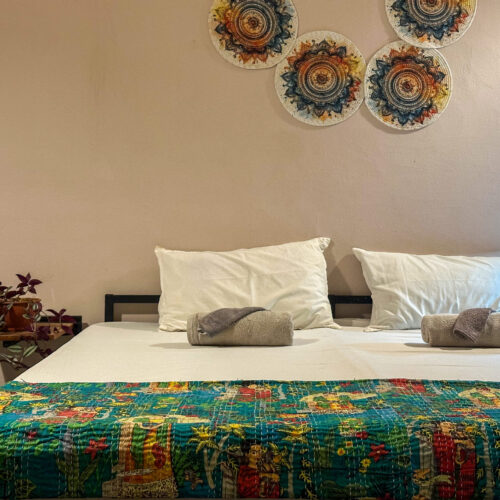 Twins-Shared-Room with AC 300Hour-TTC-Devvrat-Yoga-Sangh-Varkala-Kerala