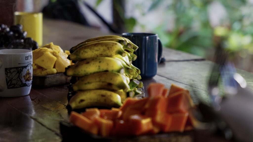 fresh-fruit-breakfast-ayurvedic-nutrition-devvrat-yoga-kerala.