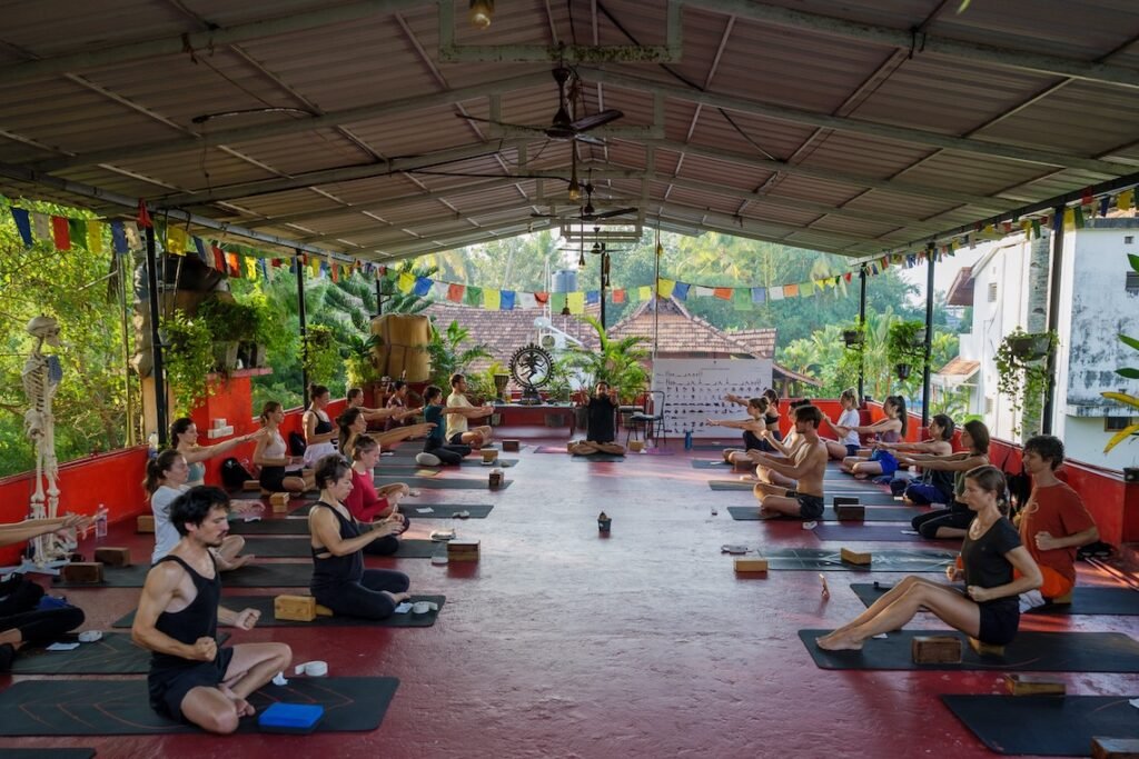 yoga asana 200H groupclass landscape